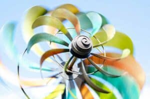 Drehendes Windspiel