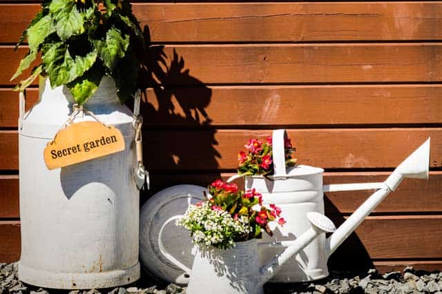 Milchkanne Gartendeko Gartendekoration 2025 finden gartendekowelt.de