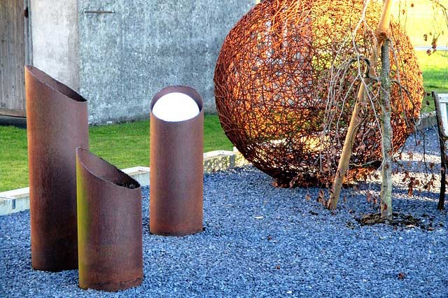 Gartendeko Rost Säule Gartendekoration 2025 finden gartendekowelt.de