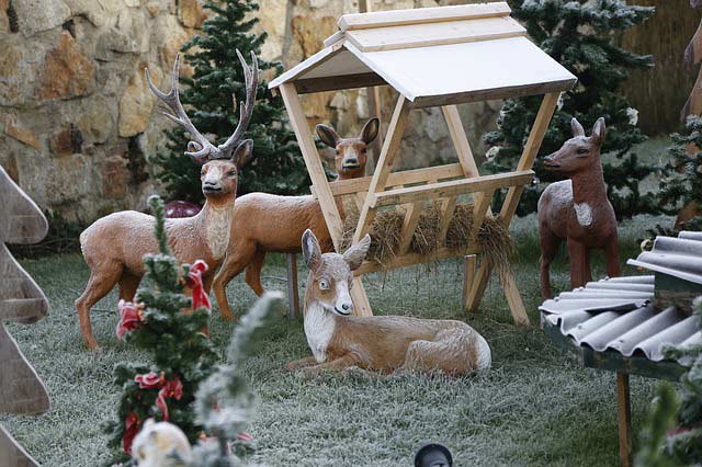 Krippenfiguren für den Garten 2025 +++ gartendekowelt.de