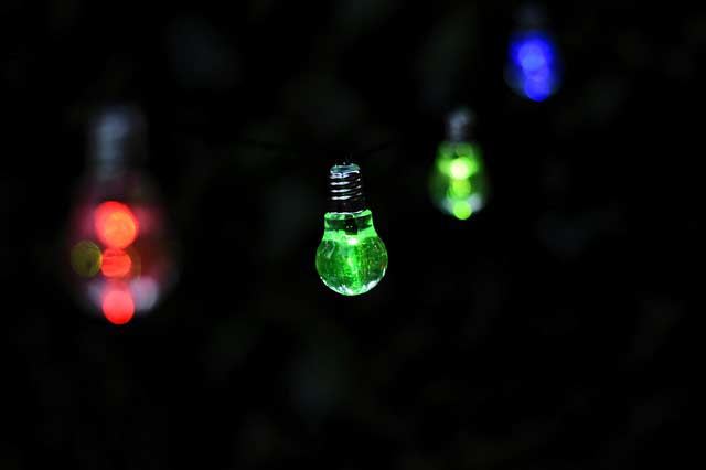 Lichterkette Bunt Außen Lichterketten 2024 finden - garten-dekowelt.de