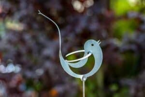 Vogel als Gartenstecker Vogel als Gartenstecker