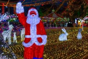 LED Weihnachtsmann in XXL depositphotos.com)
